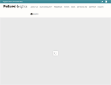 Tablet Screenshot of futureheights.org